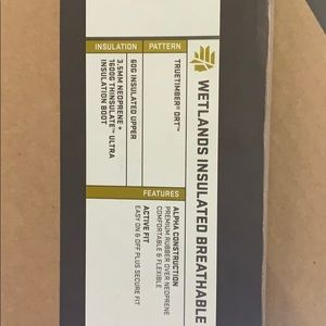 Wetland insulated breathable suit